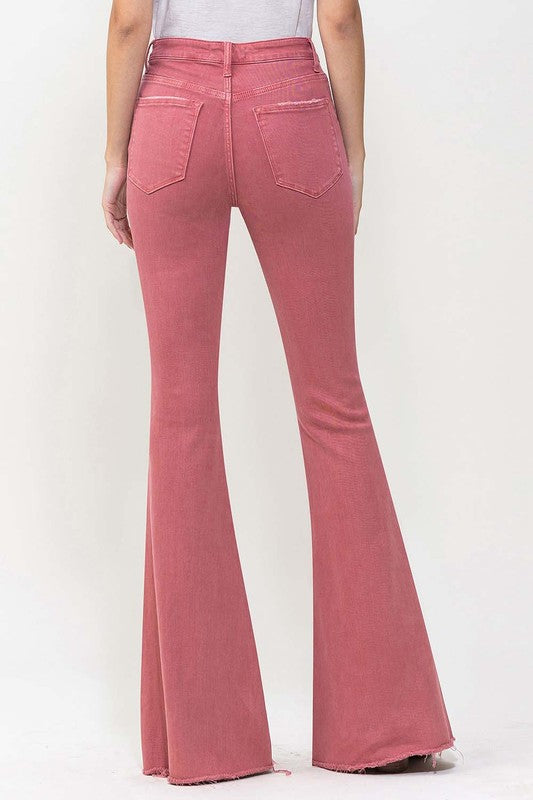 High Rise Super Flare Jeans