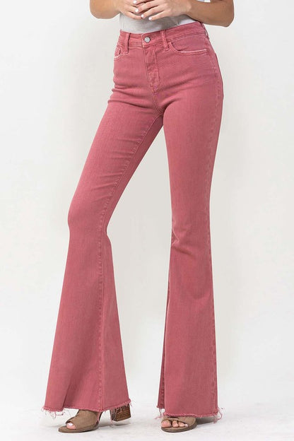 High Rise Super Flare Jeans