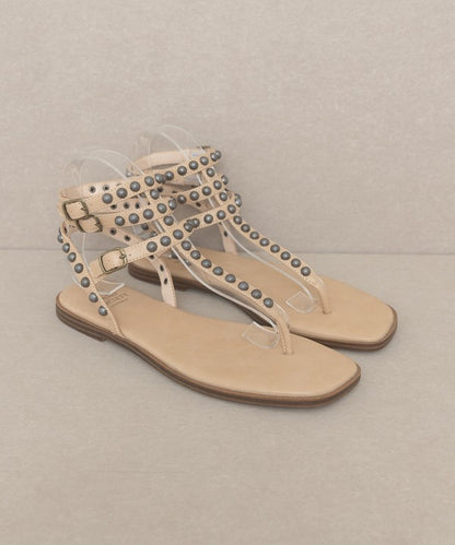 Oasis Society Oaklyn - Studded Gladiator Sandal