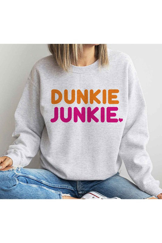 DUNKIE JUNKIE GRAPHIC SWEATSHIRT