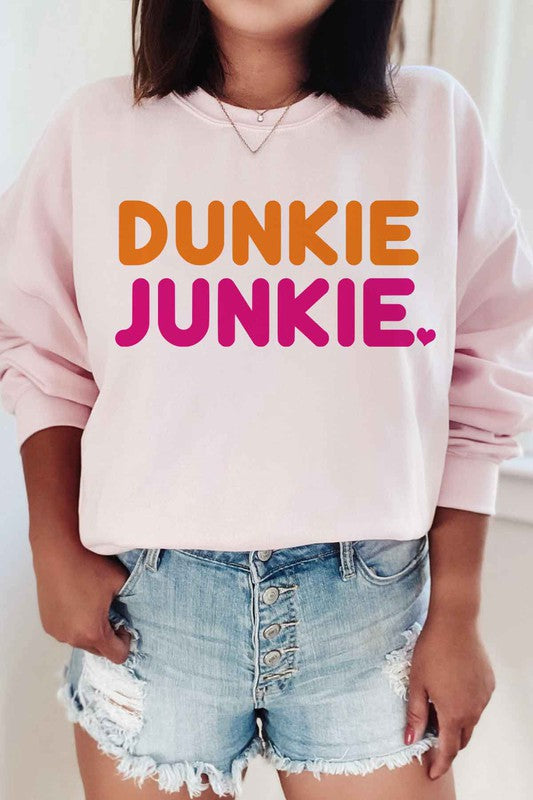 DUNKIE JUNKIE GRAPHIC SWEATSHIRT