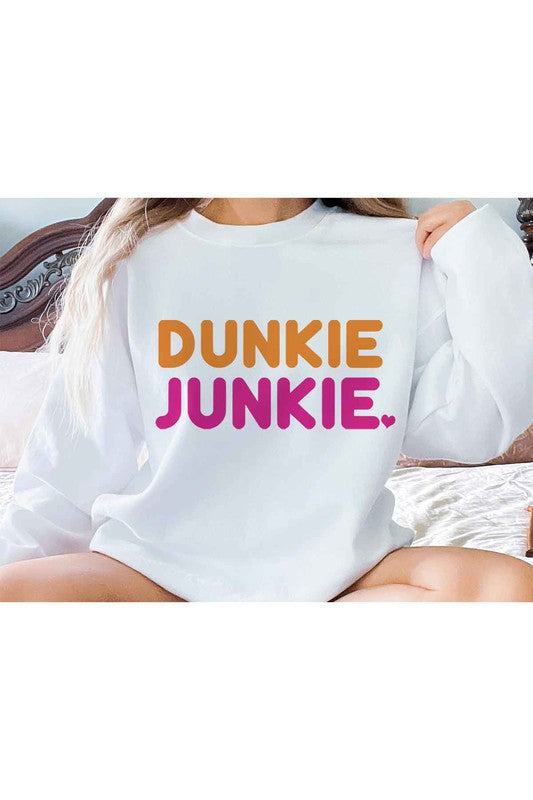 DUNKIE JUNKIE GRAPHIC SWEATSHIRT