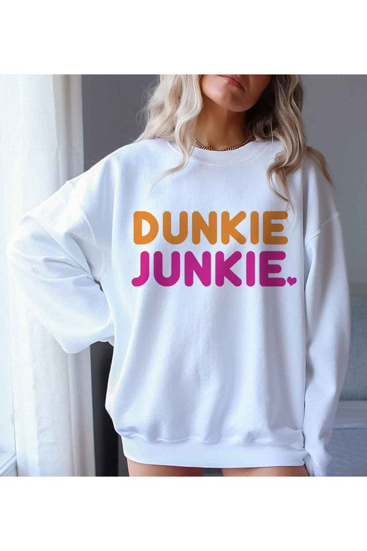 DUNKIE JUNKIE GRAPHIC SWEATSHIRT