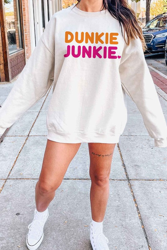 DUNKIE JUNKIE SWEATSHIRT PLUS SIZE