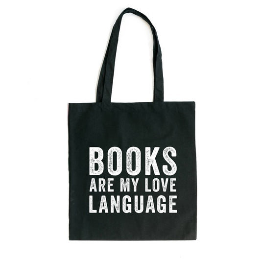 Books Are My Love language Tote