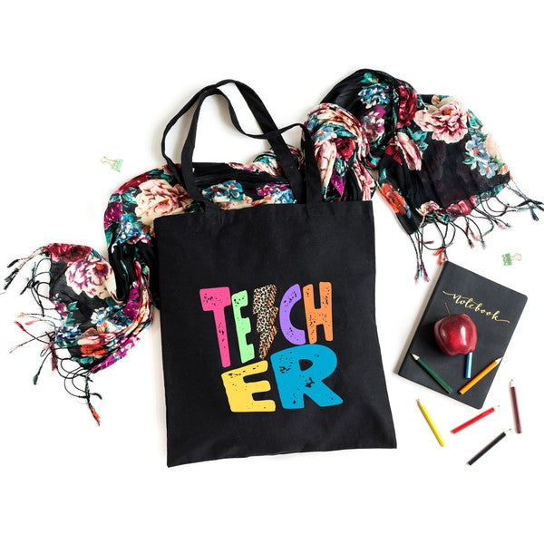 Teacher Lightning Bolt Tote