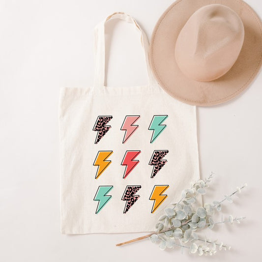 Lightning Bolts Tote