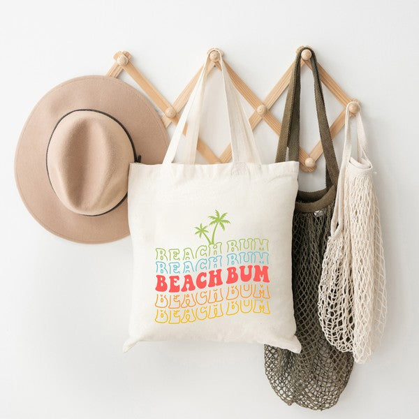 Beach Bum Stacked Wavy Tote