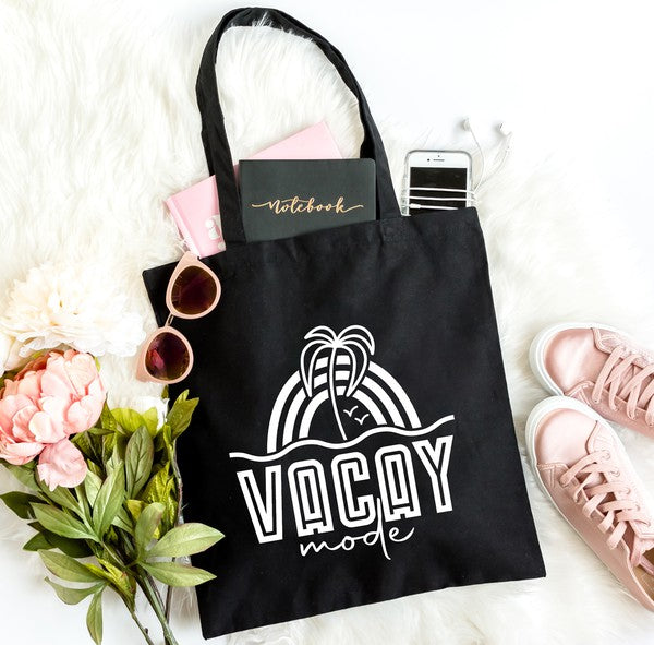 Vacay Mode Rainbow Tote