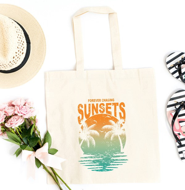 Chasing Sunset Vintage Tote