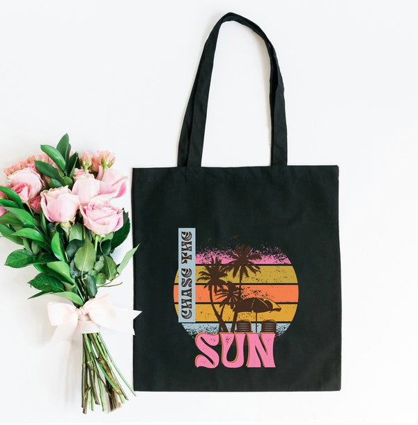 Chase The Sun Vintage Tote