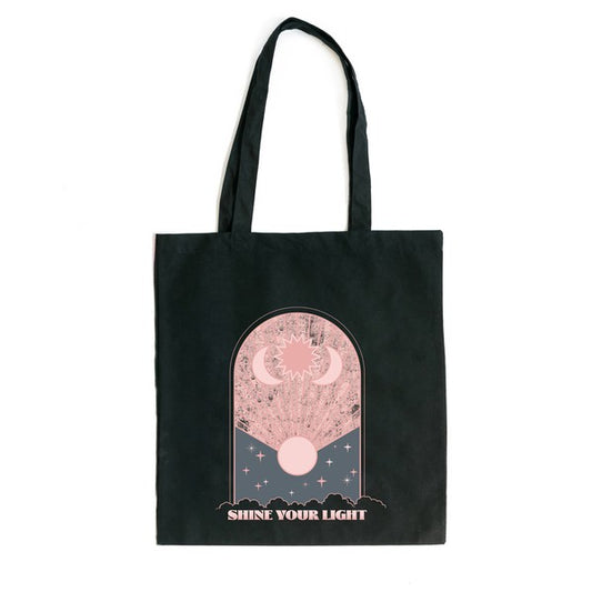 Shine Your Light Vintage Tote