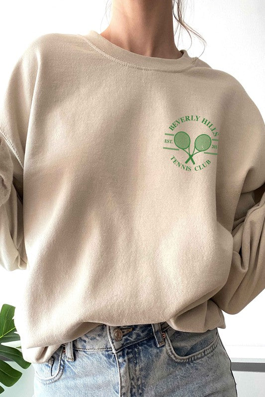 BEVERLY HILLS TENNIS CLUB GRAPHIC SWEATSHIRT