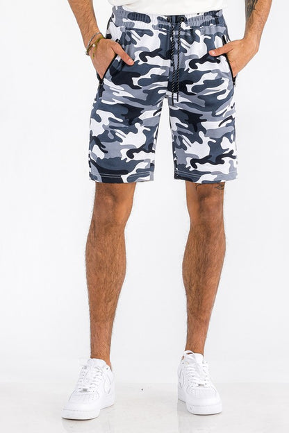 COTTON BLEND LOUNGE SWEAT SHORTS