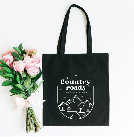 Country Roads Mountains Tote