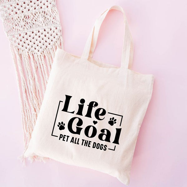 Life Goal Pet All The Dogs Tote