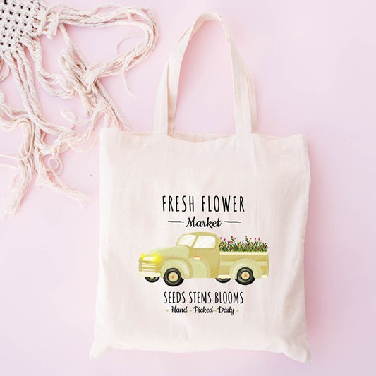 Fresh Flower Market Tote