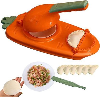 2-in-1 Dough Press. Dumpling Empanada Maker