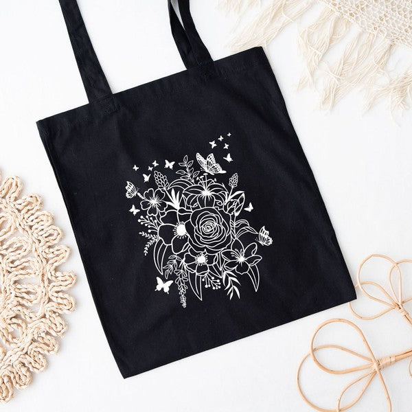 Wildflower Bouquet Tote