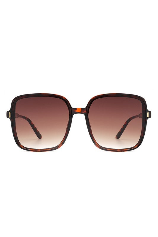 Classic Square Flat Top Fashion Sunglasses