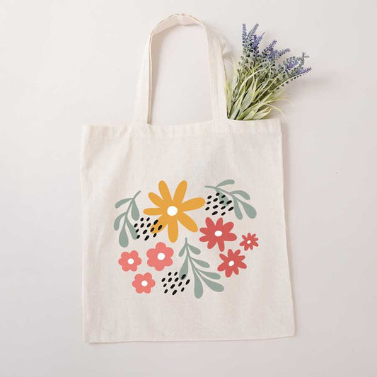 Daisies And Ruscus Tote