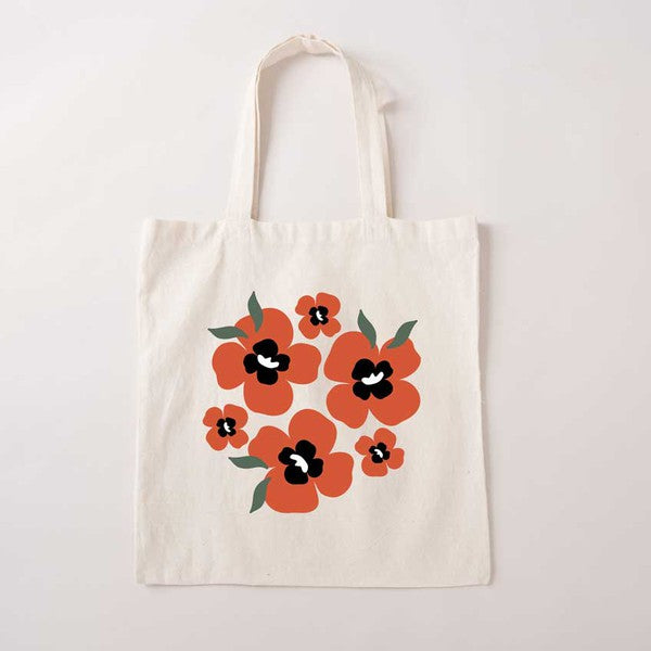 Red Poppies Tote