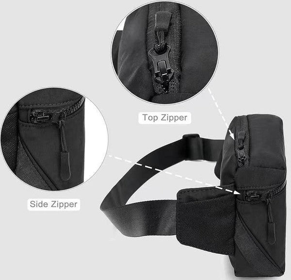 Adventurer Nylon Sling Belt Bag