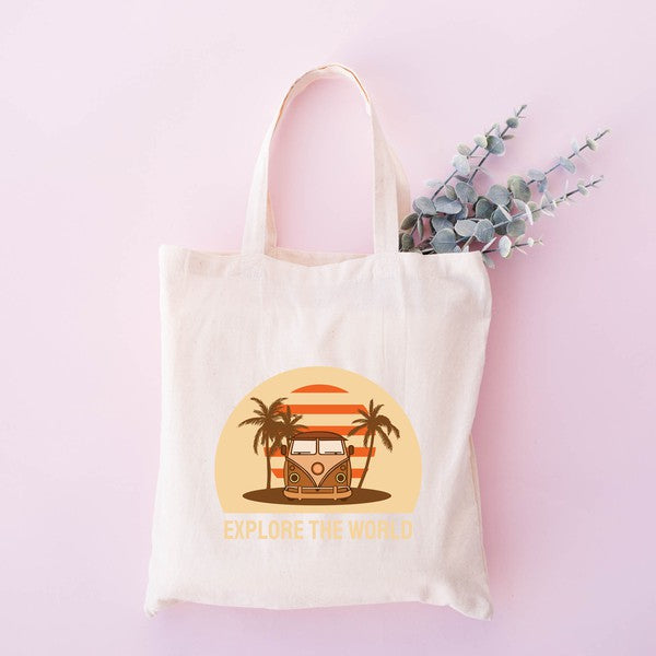 Explore The World Van Tote