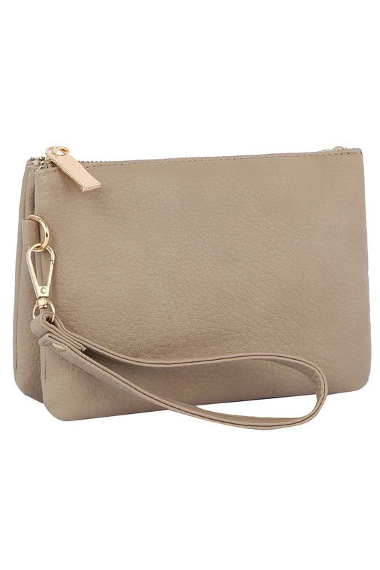 Convertible Clutch Crossbody Bag Wristlet