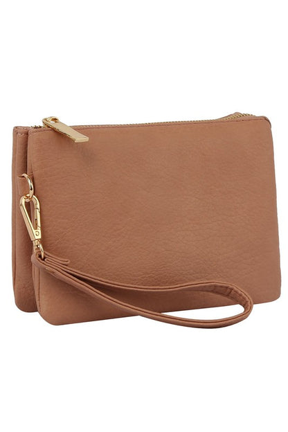 Convertible Clutch Crossbody Bag Wristlet