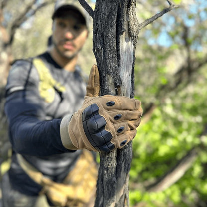 Airsoft Gloves w Touchscreen Fingertip Capability