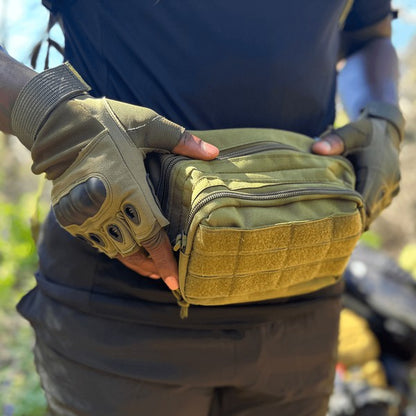 Tactical Military Fingerless Airsoft Gloves