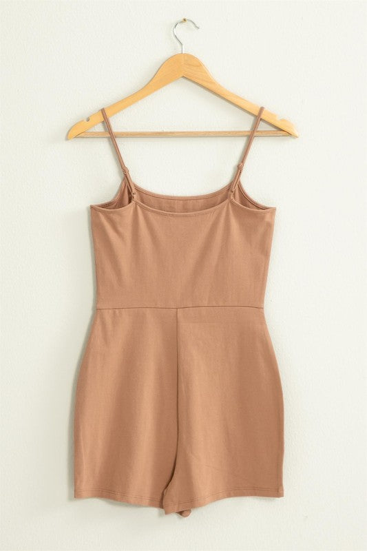 Loving Me Fitted Sleeveless Romper