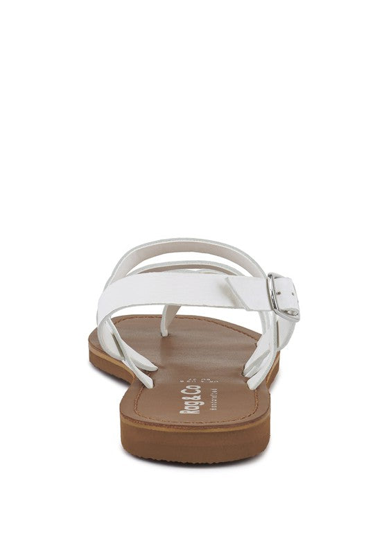 SLOANA Strappy Flat Sandals