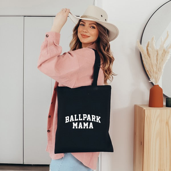 Varsity Ballpark Mama Tote