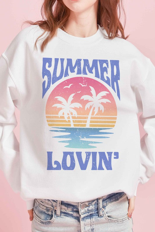 SUMMER LOVIN' GRAPHIC SWEATSHIRT