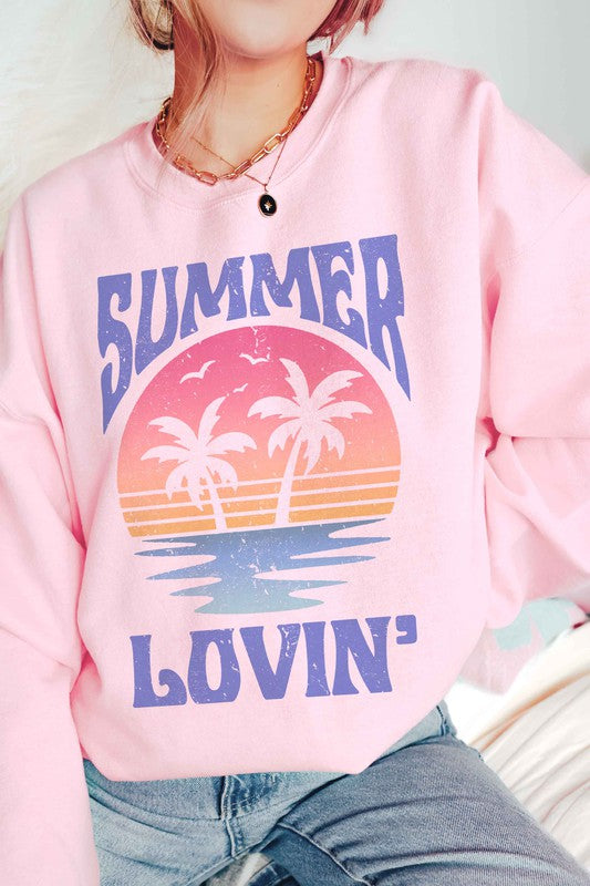 SUMMER LOVIN' GRAPHIC SWEATSHIRT