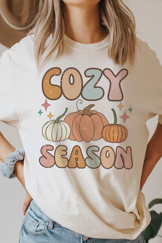 COZY SEASON PUMPKINS Graphic Tee