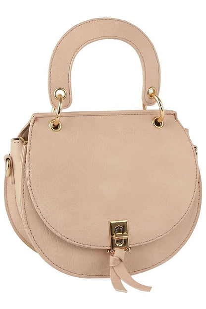 Fashion Flap Saddle Satchel Crossbody Bag