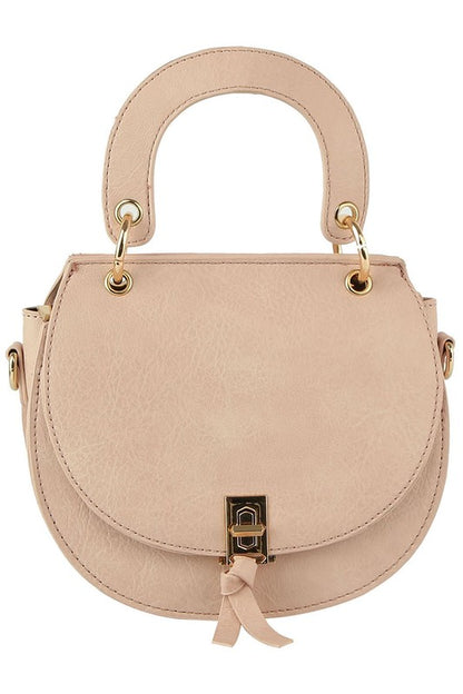 Fashion Flap Saddle Satchel Crossbody Bag