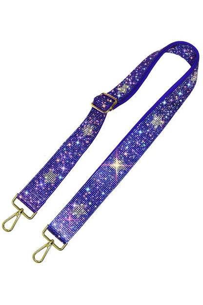 1.5 inches Rhinestone Guitar Strap