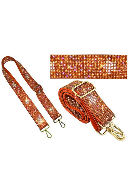 1.5 inches Rhinestone Guitar Strap