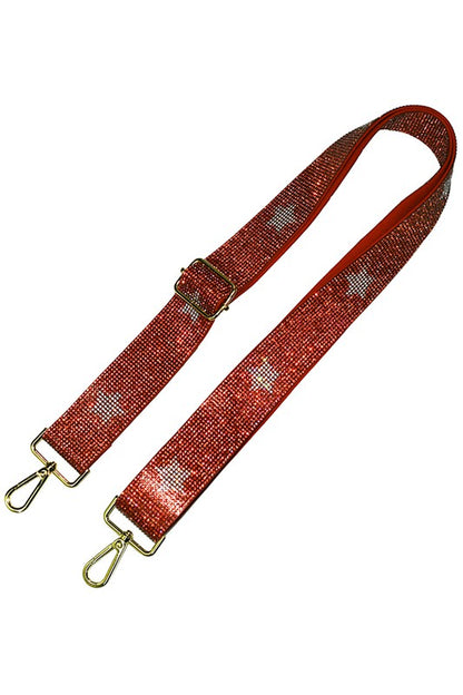 1.5 inches Rhinestone Guitar Strap