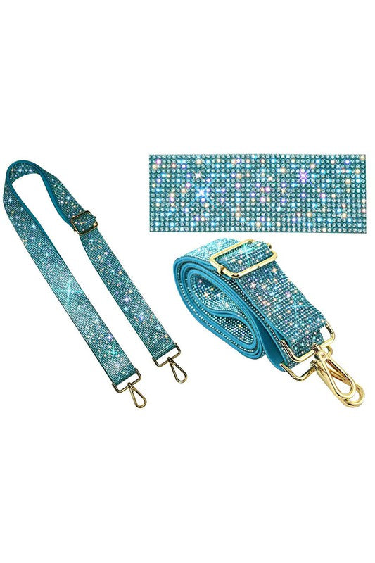 1.5 Inches Rhinestone Guitar Strap