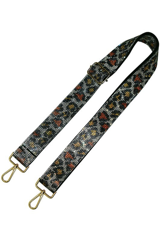 1.5 Inches Rhinestone Guitar Strap