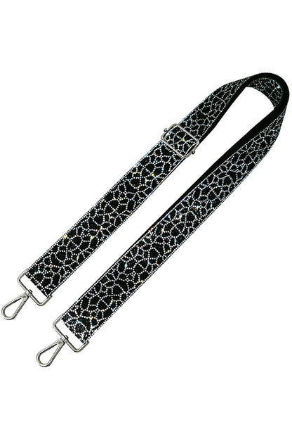 1.5 Inches Rhinestone Guitar Strap