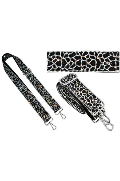 1.5 Inches Rhinestone Guitar Strap