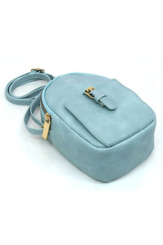 Fashion Buckle Mini Crossbody Bag