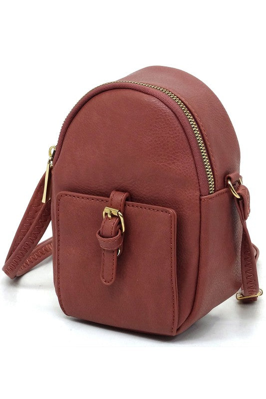 Fashion Buckle Mini Crossbody Bag