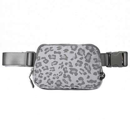 CC Leopard Pattern Belt Bag Fanny Pack